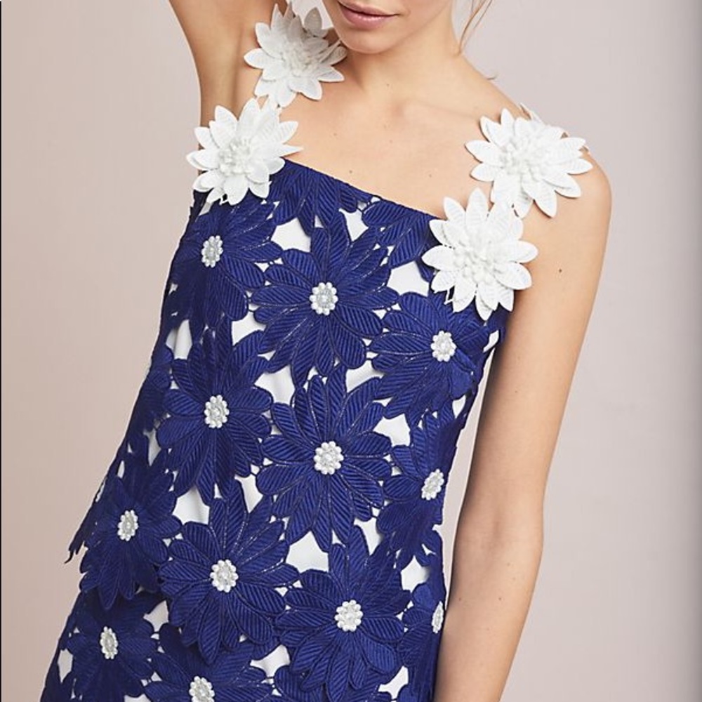 Anthropologie Daisy Lace Top